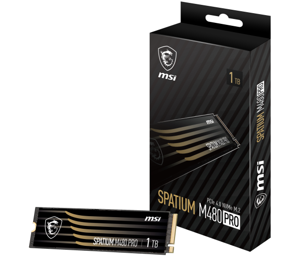 MSI 1TB M.2 PCIe Gen4 NVMe Spatium M480 Pro - 1149897 - zdjęcie 6